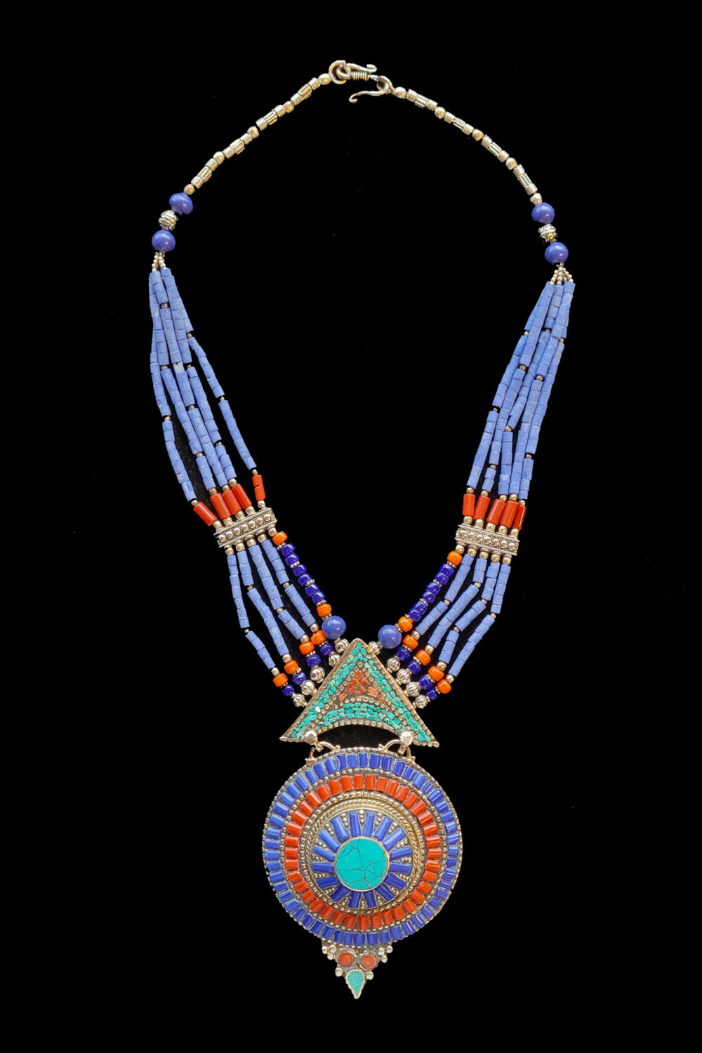 Boho Ketting Sangmo, handgemaakt Tibetaans