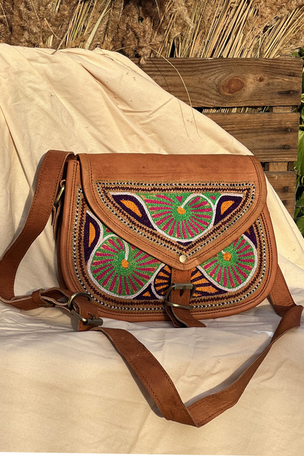 Dames Schoudertas Bruin